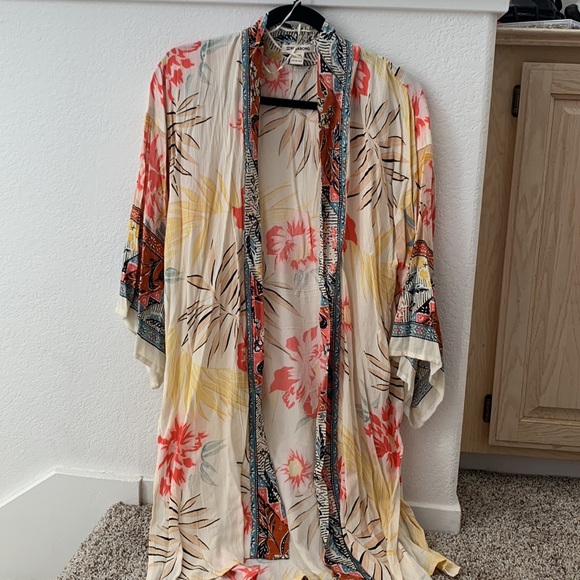 Billabong matching kimono and tulip pant set - Picture 2 of 11
